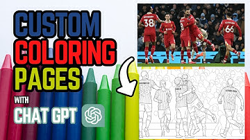 How to Turn Any Photo into a Coloring Book Page with ChatGPT!