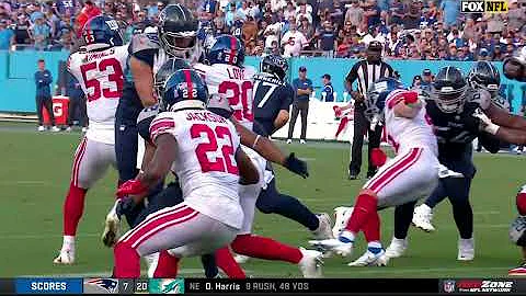 Derrick Henry usually doesn't get hit like this