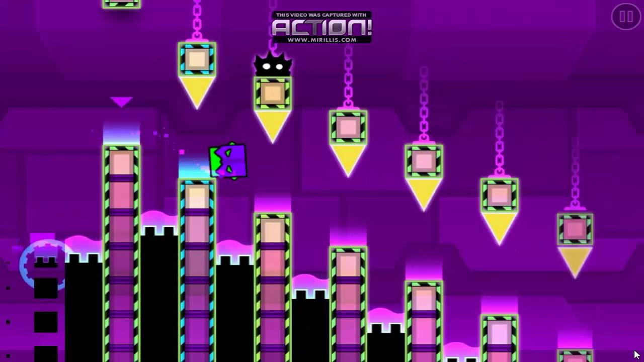 Airborne Robots 100% all coins -Geometry Dash Meltdown - YouTube