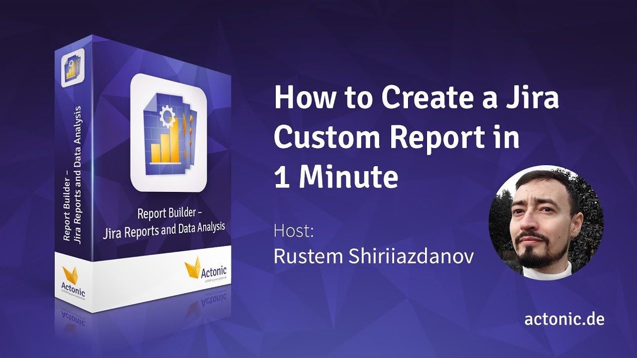 How to Create a Custom Jira Report in 1 Minute | 2026 | Report Builder ...