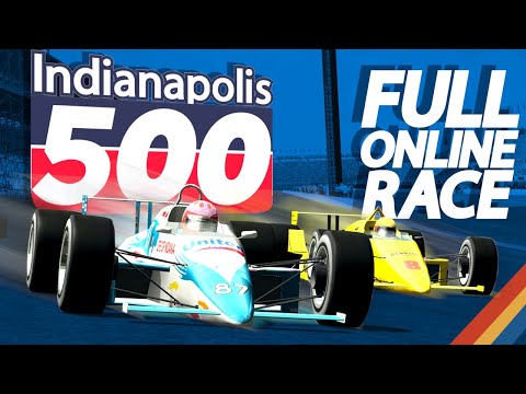 Racing my First Full Online Indy 500! - ISO 1987 Indianapolis 500