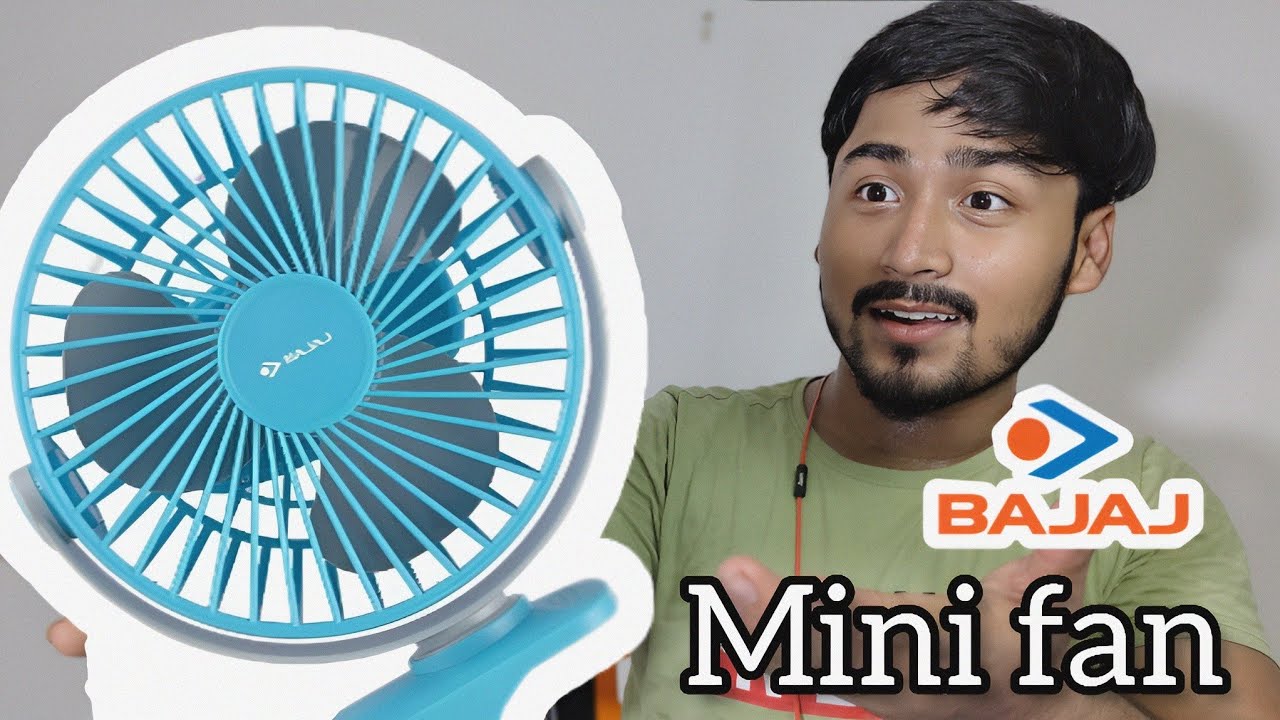 BAJAJ MINI PERSONAL FAN||HIGH SPEED FAN||WITH WARRANTY😲🤯