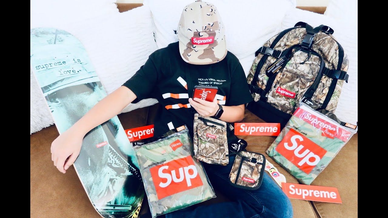 Supreme FW week 9 drop! 🔥