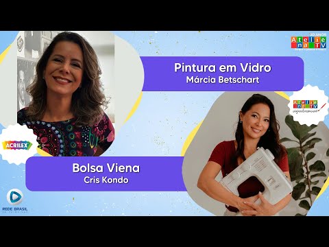 BOLSA VIENA / PINTURA EM VIDRO