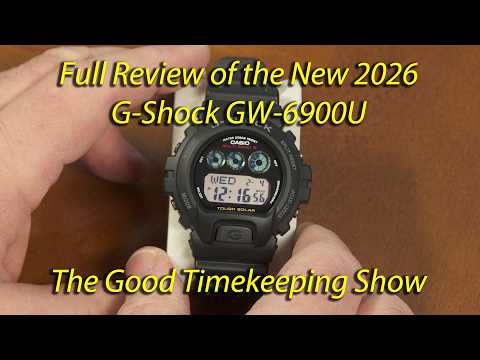 New Casio G-Shock GW6900U for 2026! My Full Review. - YouTube
