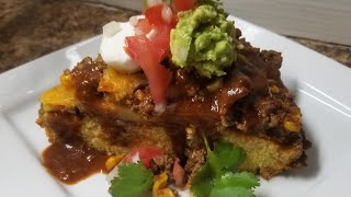 TAMALE PIE SO EASY AND DELICIOUS! TEX-MEX STYLE❤