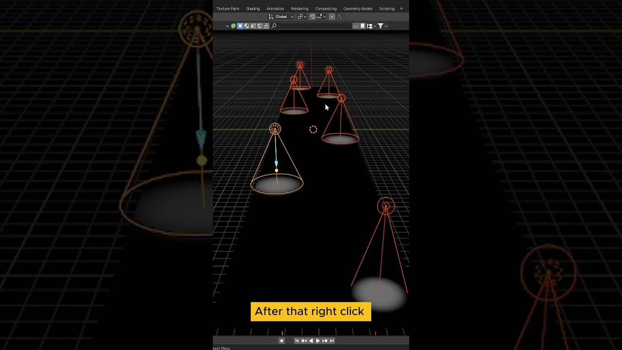 How to Select Multiple Lights in Blender FAST! 💡🔥 