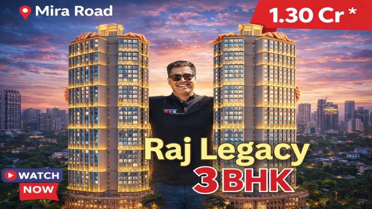 3BHK Flat in Raj Legacy Mira Road East | Ultra Luxury Project