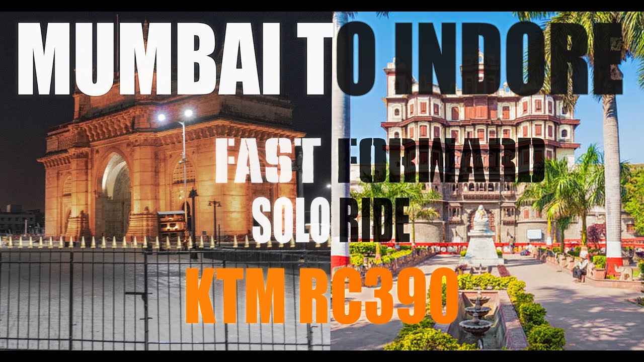 Mumbai to Indore ride / solo ride with ktm rc390