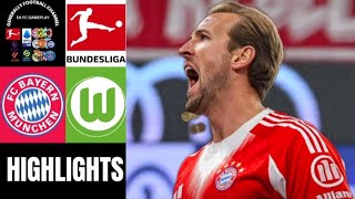 FC Bayern München vs VFL Wolfsburg 16.Spieltag | Bundesliga | Fußball Highlights
