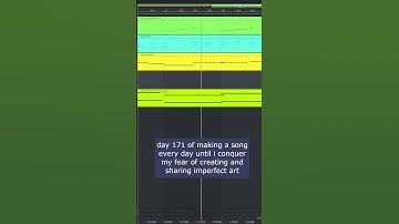 day 171 of making a song every day until i conquer my fear of creating and sharing imperfect art