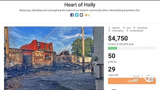 Holly community comes together to rebound after devastating fire