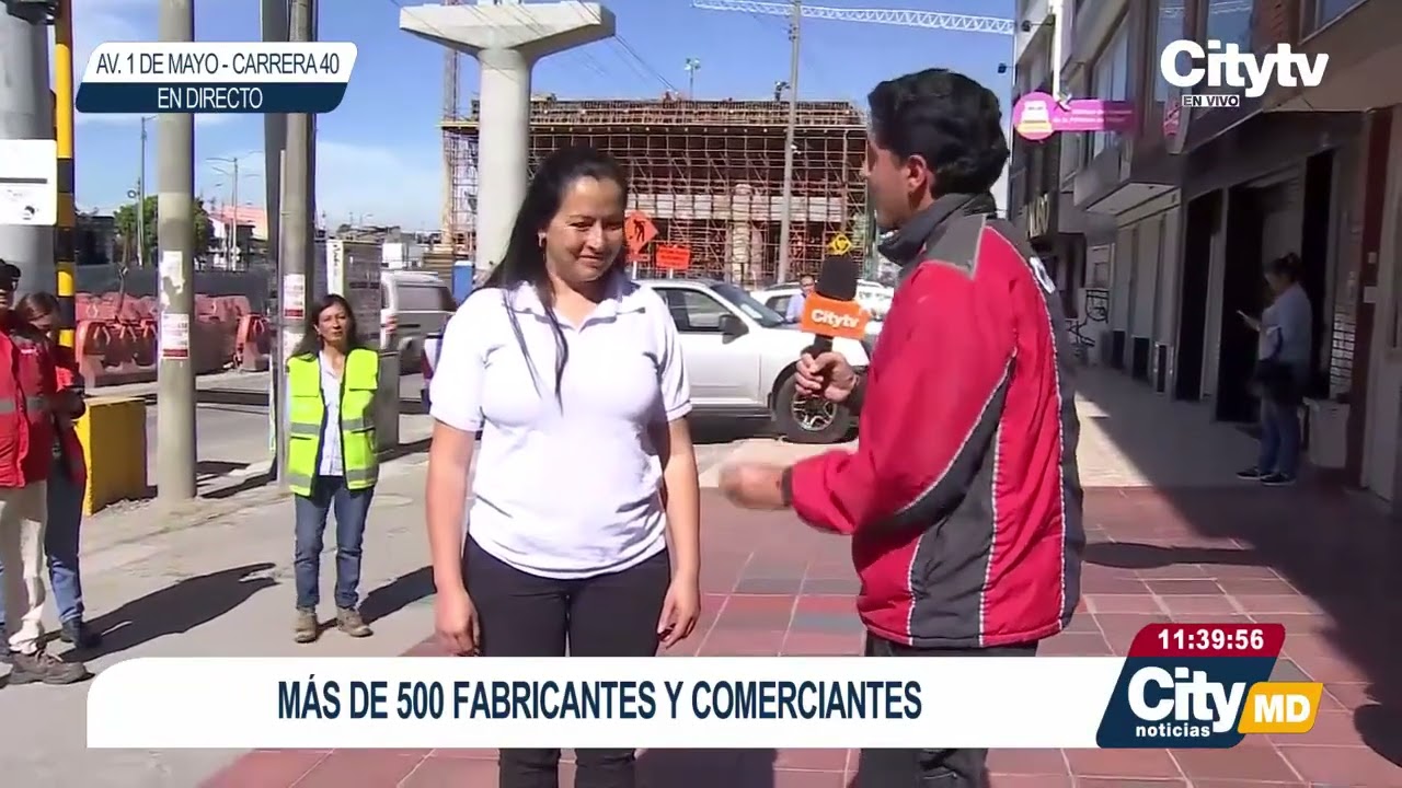 Comercios de la avenida 1.º de mayo lanzan 'el arte hecho en muebles' |CityTv