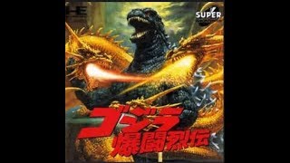 Godzilla : Battle Legends (Normal Mode) Playthrough (Pc Engine CD)