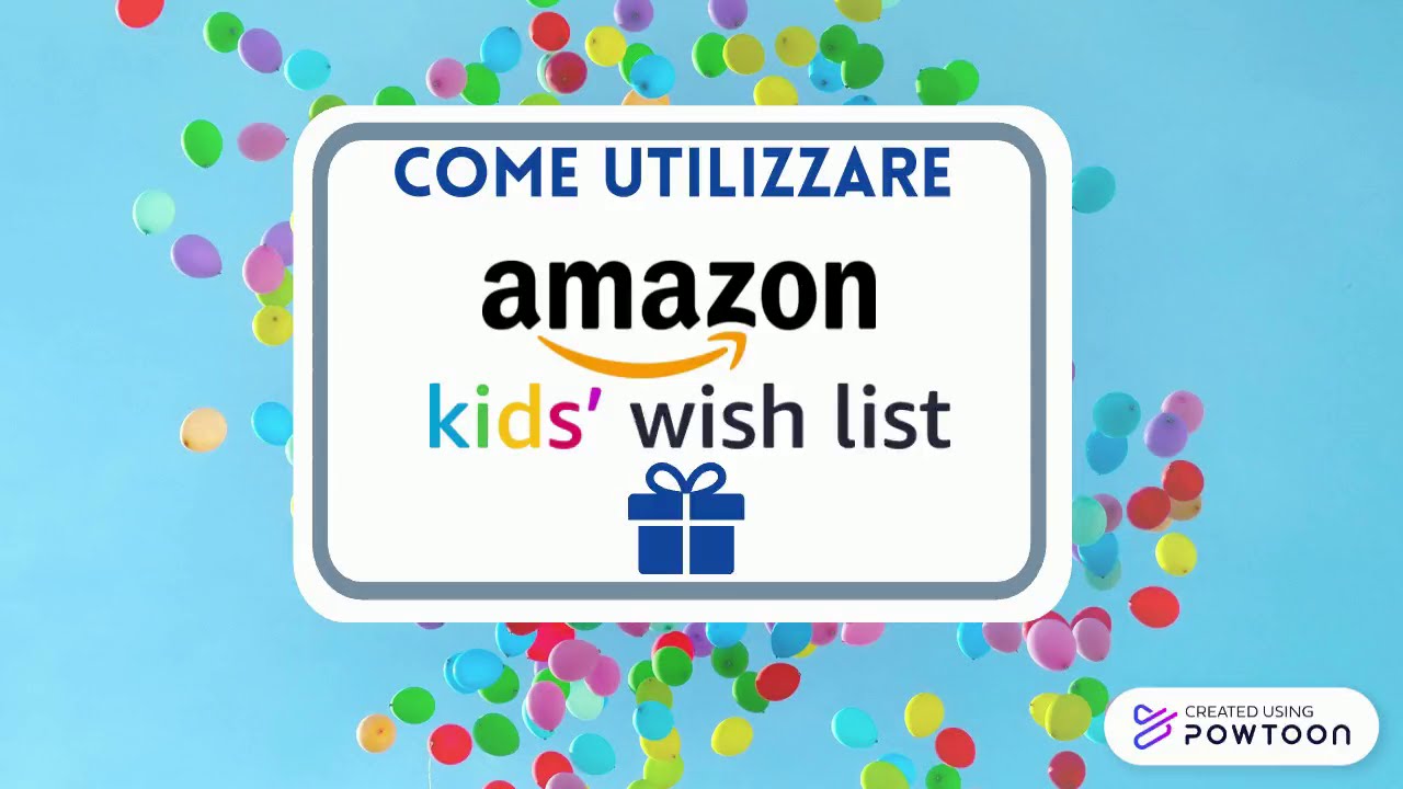 LA LETTERINA 📋 DEI REGALI🎁 PER BABBO NATALE 🎅SI FA ONLINE: COME FUNZIONA AMAZON KIDS' WISH LIST!