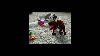POV jp3 in a nut shell #dinosaur #stopmotion #shorts #subscribe #memes