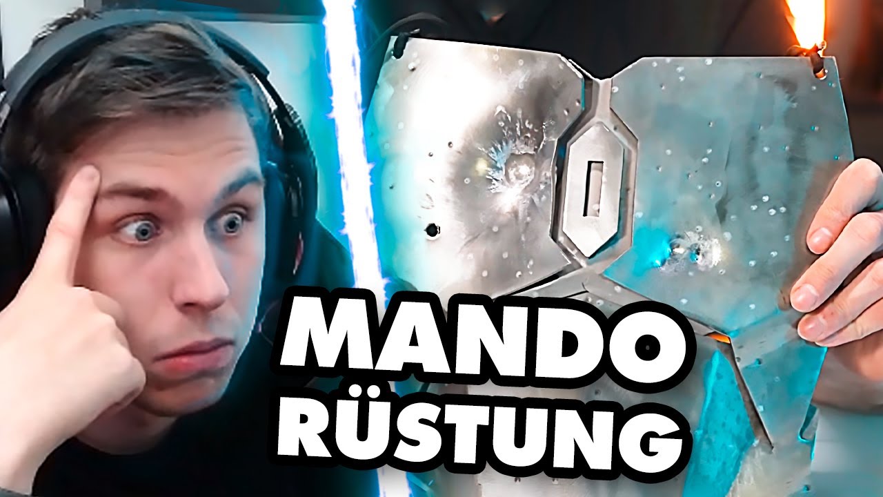 Eine ECHTE & SCHUSSFESTE Mandalorianische Rüstung! | Reaction