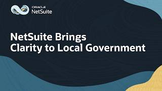NetSuite for Government: ERP for Local Governments
