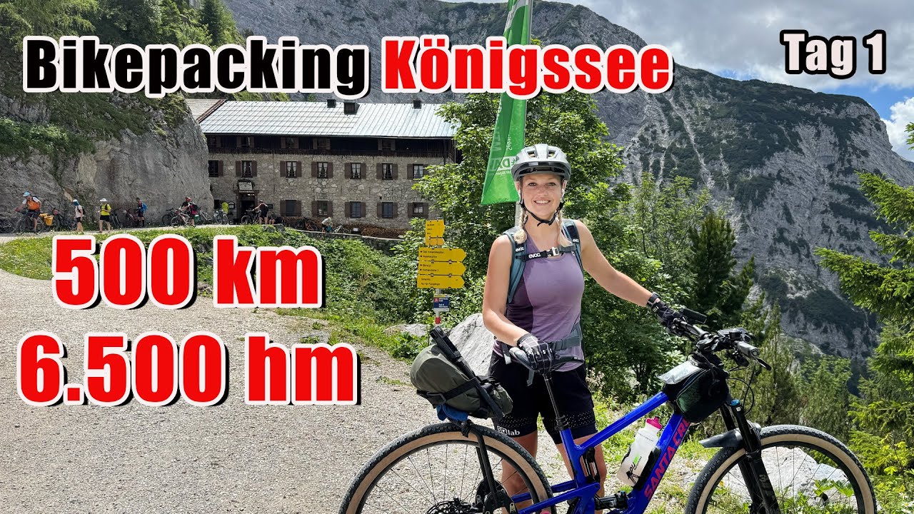 Vom Plansee zum Königsee, durch die Alpen. Tag 1 Karwendel - 122 km, 2.145hm