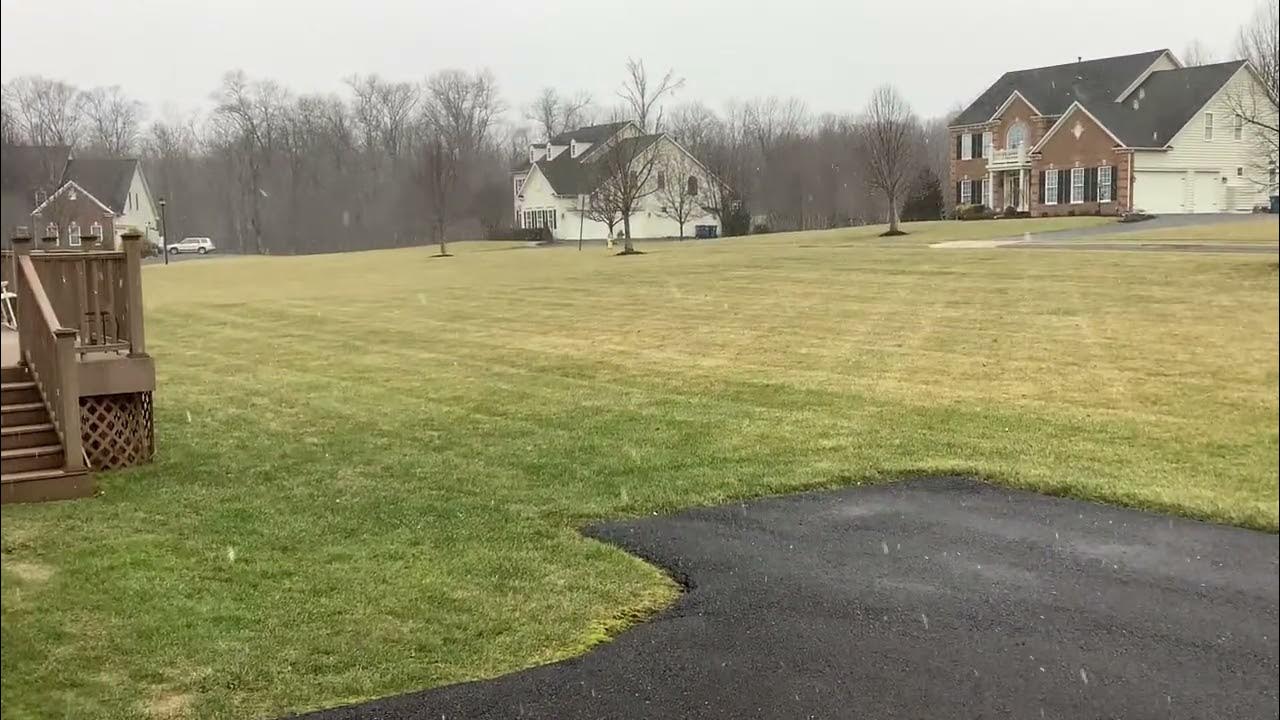 Snow Showers Quakertown PA Part 2 1/31/23 110 PM YouTube