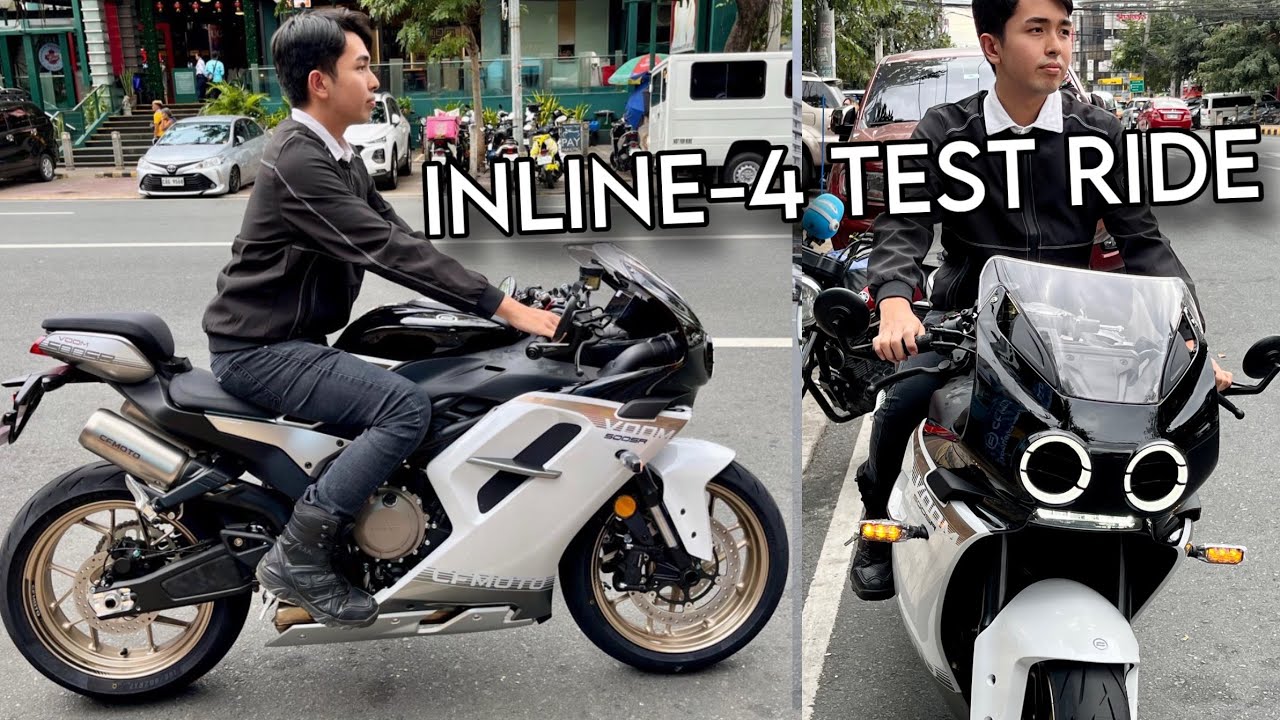 CFmoto Voom 500sr Inline-4 sound!