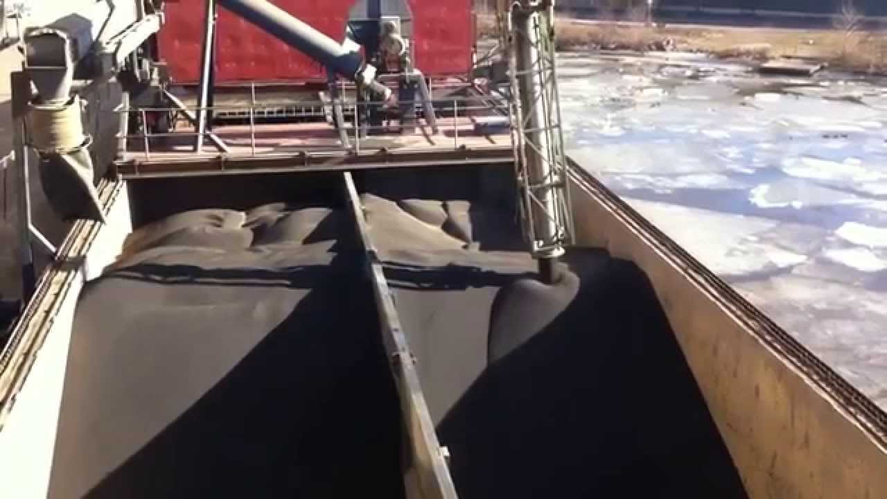 Lastning och lossning av Raps