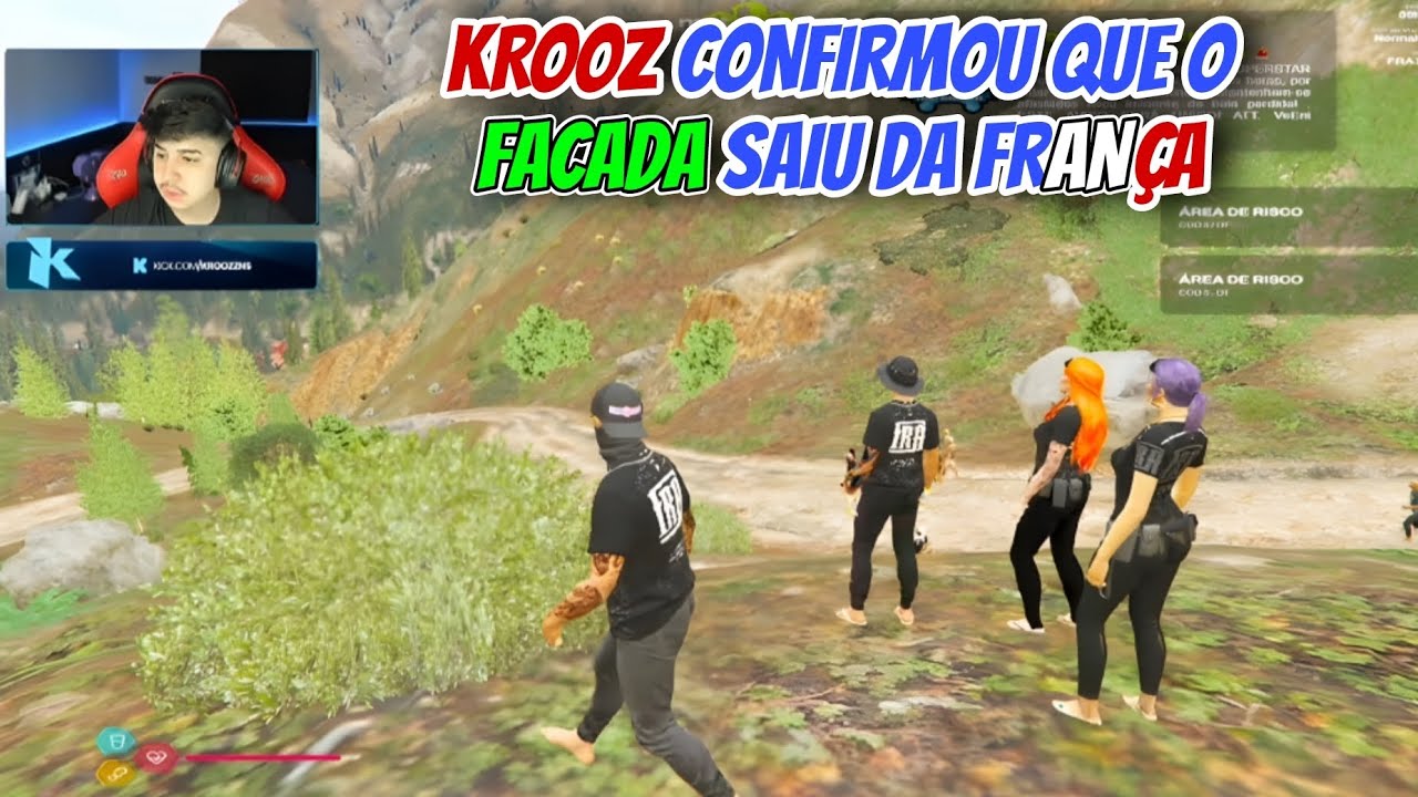 KROOZ CONFIRMANDO QUE O FAC4DA SAIU DA FRANÇA!