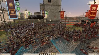 ⚔️ 3v3 #Multiplayer 🔥Prawaremeid’s Carthage &amp; Macedon Defend Tingis vs Rome &amp; Parthia #TotalWarRome2