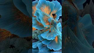 Azure Phoenix & Umbrella Dancer:Celestial Sync on AGT Stage#AzurePhoenixDance#agt #youtube #shorst