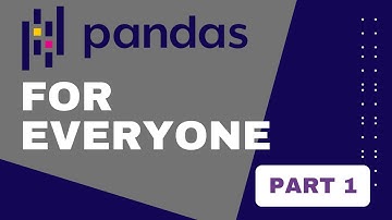 Python Pandas Tutorial Part 1