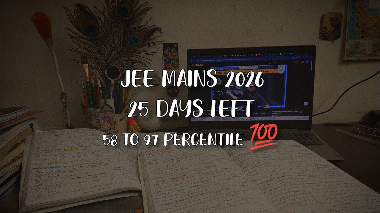 Doing it. JEE Mains 2026 April attempt. Last chance. - YouTube