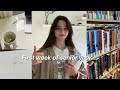 First week back to school (senior year) //weekly vlog
