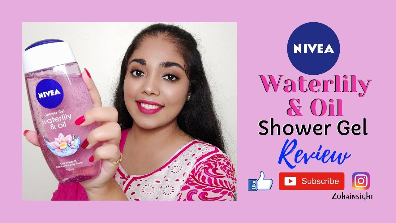 Beautiful Floral Shower Gel For Women Nivea Waterlily & Oil Shower