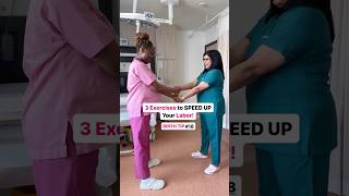 3 Exercises to SPEED UP Your Labor!#laboranddelivery #birthpreparation #birthtips #pregnancyexercise