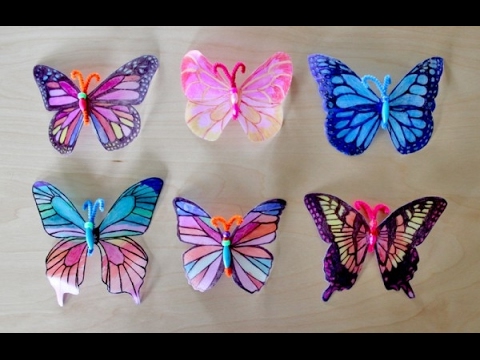 Бабочки на стене своими руками: 140+ (Фото) оформления в интерьере (из бумаги, объемные, наклейки)