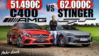 Besser als Mercedes? Mercedes-Benz C400 vs KIA Stinger GT | ALT vs NEU | Fahr doch