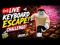 KEYWORD ESCAPE CHALLENGE ROBLOX LIVE 28 💕 ! #roblox #keyboard #shortsfeed