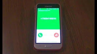 Samsung J-series call screenshot 5