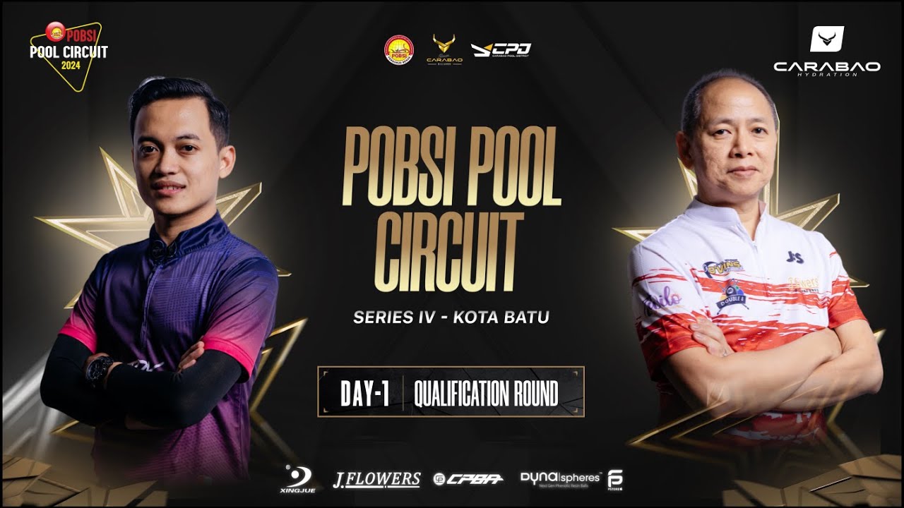 DIMAS K - JRX VS SIAW WEITO - JFLOWERS | POBSI POOL CIRCUIT SERI IV - KOTA BATU [QUALIFICATION]