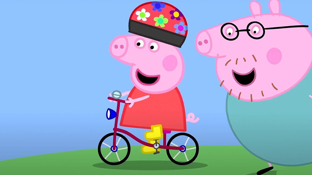 TOIMSA – Rider Bike 10" Peppa Pig, Vélo Sans Pédales Pour Enfant, Rose Et Multicolore