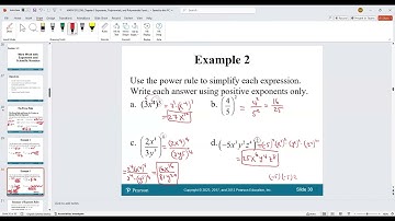 Chapter 5 - Section 5.2.- More Work With Exponents and Scientific Notation