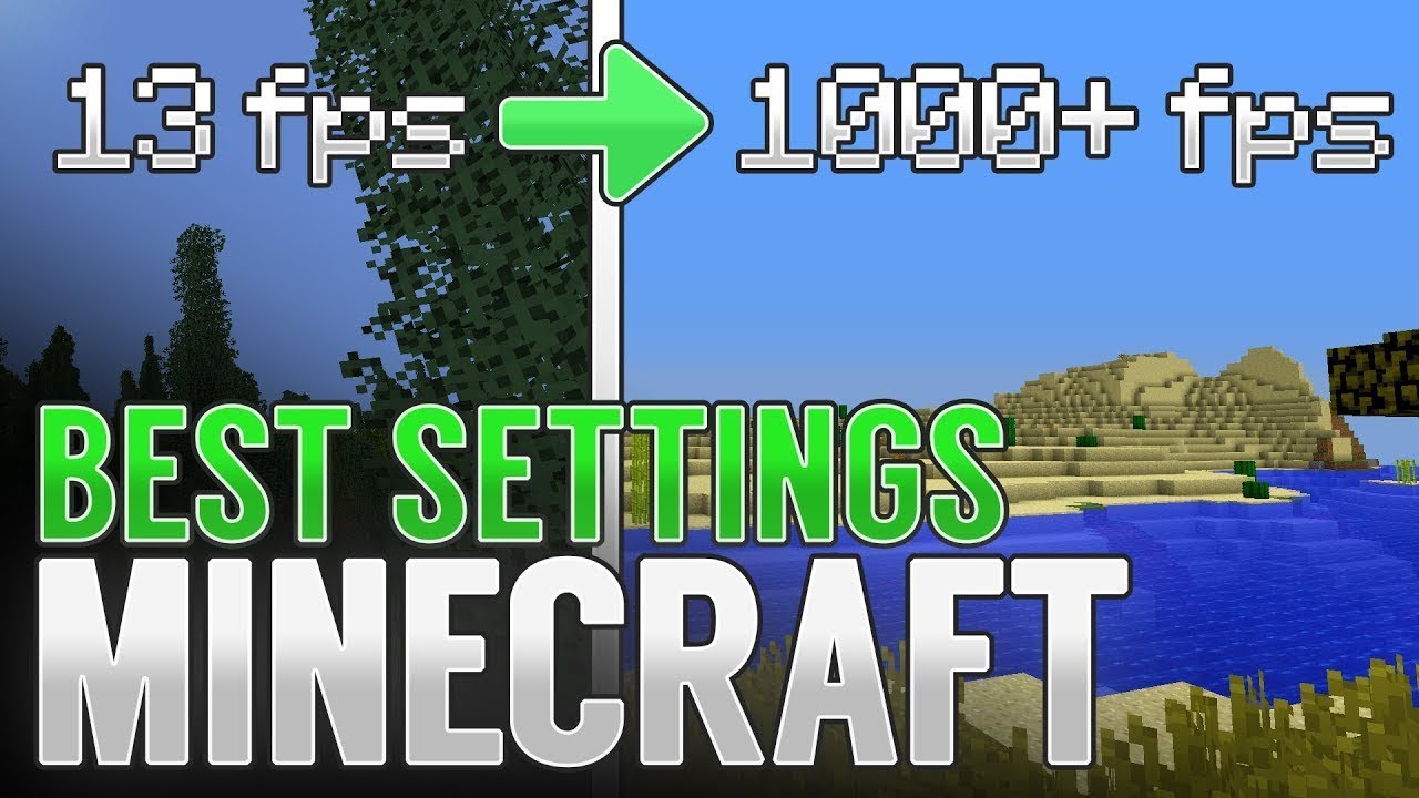Best Optifine Settings For FPS Boost and No Lag (1.8.9)