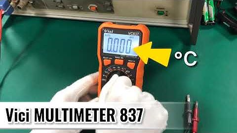 VICIMETER Portable Handheld Digital Multimeter VC837