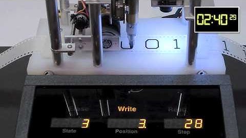 A Turing Machine - Busy Beaver 4-state