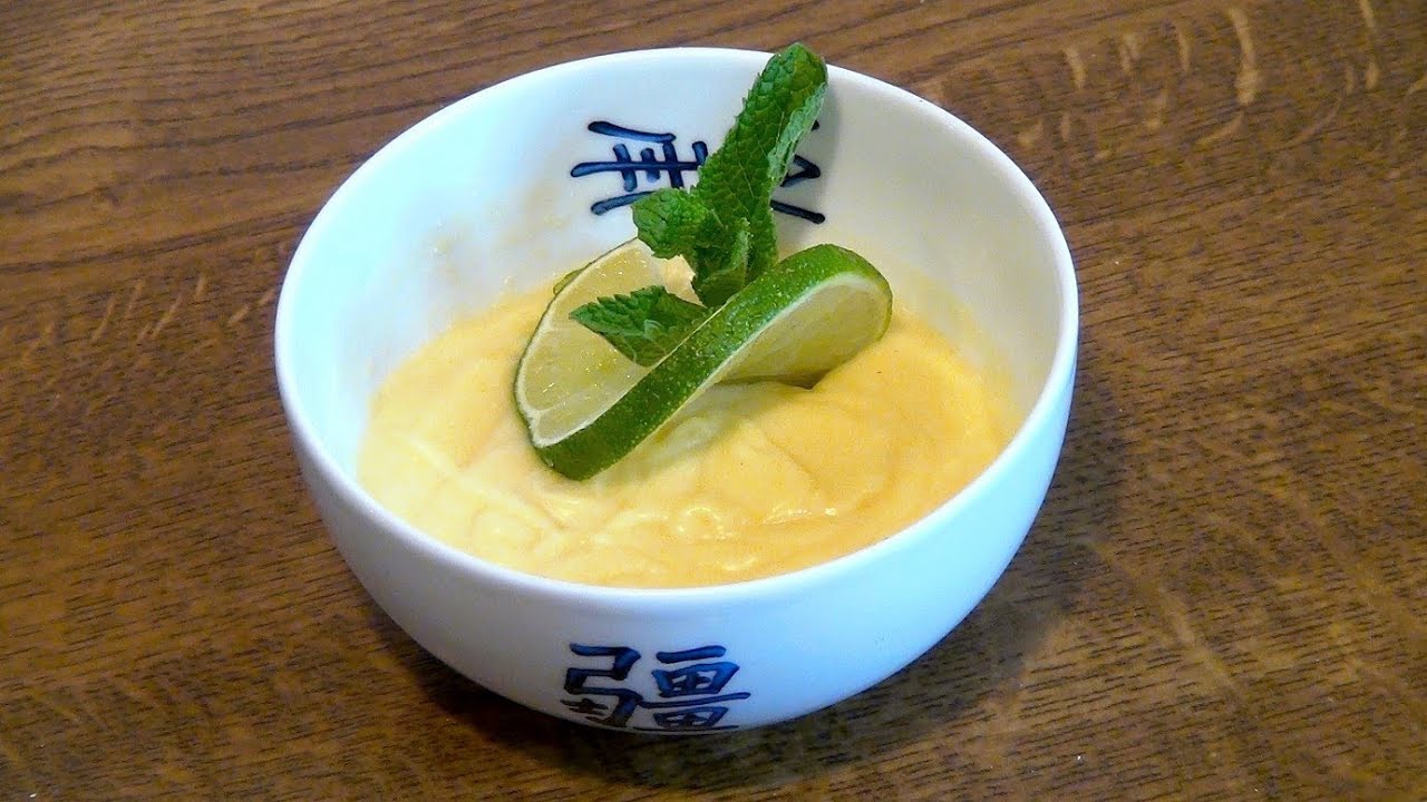 Mangocreme, Mango Dessert / Vegan - YouTube