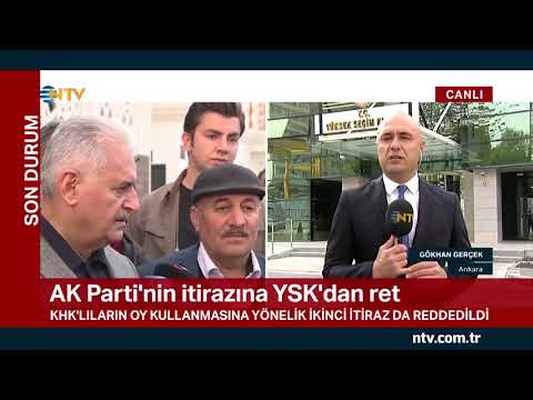 YSK, AK Parti'nin KHK'lıların oy kullanmasına yönelik ek itirazını da reddetti