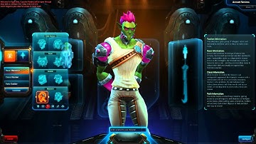 WildStar Character Creation - Mordesh Male