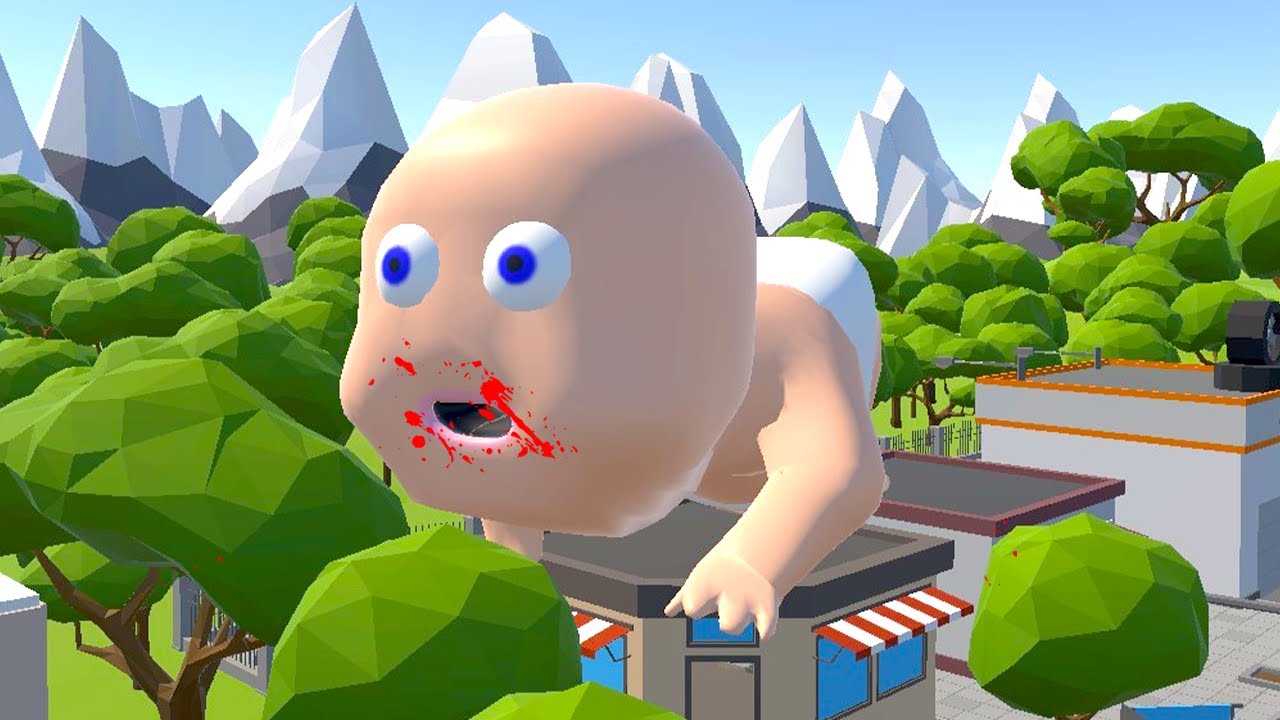 A desperate game where you feed humans to babies, causing them to