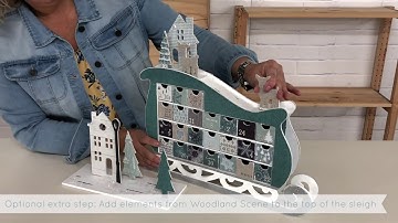 Christmas Advent - Sleigh Tutorial