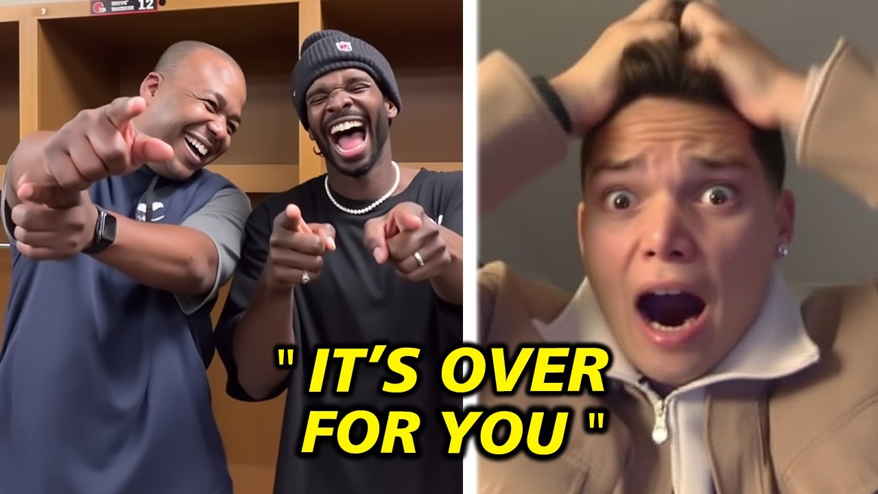 Диллон Габриэль разгромлен тренером «Браунс» Шедуром Сандерсом. Сосредоточен, и игра окончена!